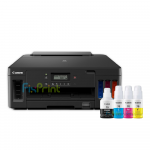 BUNDLING Printer Canon PIXMA Ink Efficient G5070 Print Only Wireless Duplex LAN, Printer Canon Ink Tank G 5070 With Original Ink
