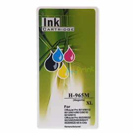 Cartridge Xantri HPC 965XL Magenta, Refill H965XLM 965 Printer HPC OfficeJet Pro 9010 9012 9016 9018 9019 9020 9026 9028 Chip