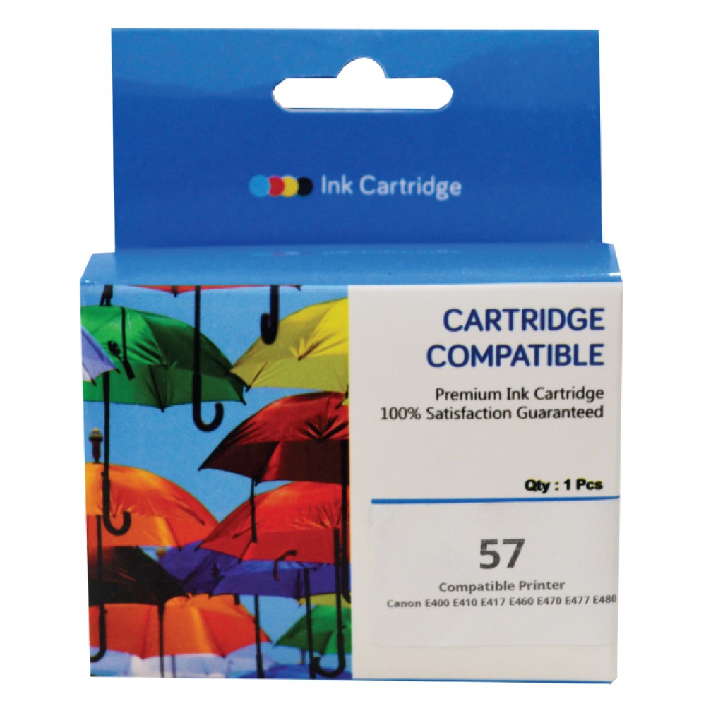 Cartridge Xantri Can CL57 CL-57 CL 57 Color, Cartridge Printer Can E3370 E4270 E3170 E400 E410 E417 E460 E470 E477 E480