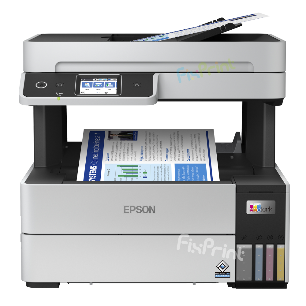 Mesin TANPA TINTA - Printer Epson EcoTank L6490 Wireless Duplex (Print-Scan-Copy) Fax with ADF
