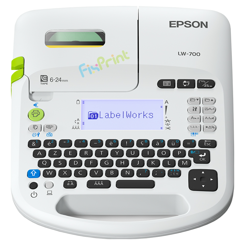 Printer Label Works Epson LW-700 LW700 PC / MAC Connectable, Printer Label Maker Portable New