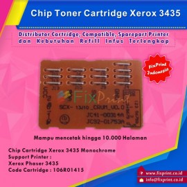 Chip Toner Cartridge Xe 3435 Mono